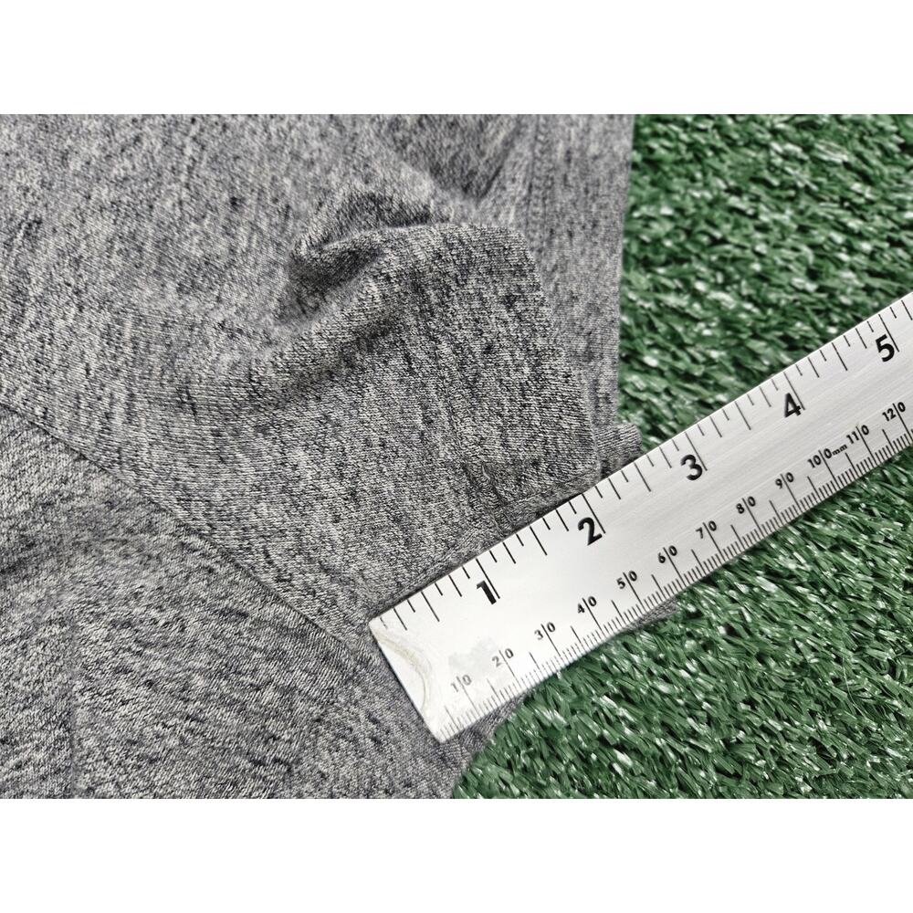 Nike Shorts Womens Large Gray French Terry Sweat Just Do It Lounge Gym Casual - Picture 5 of 6